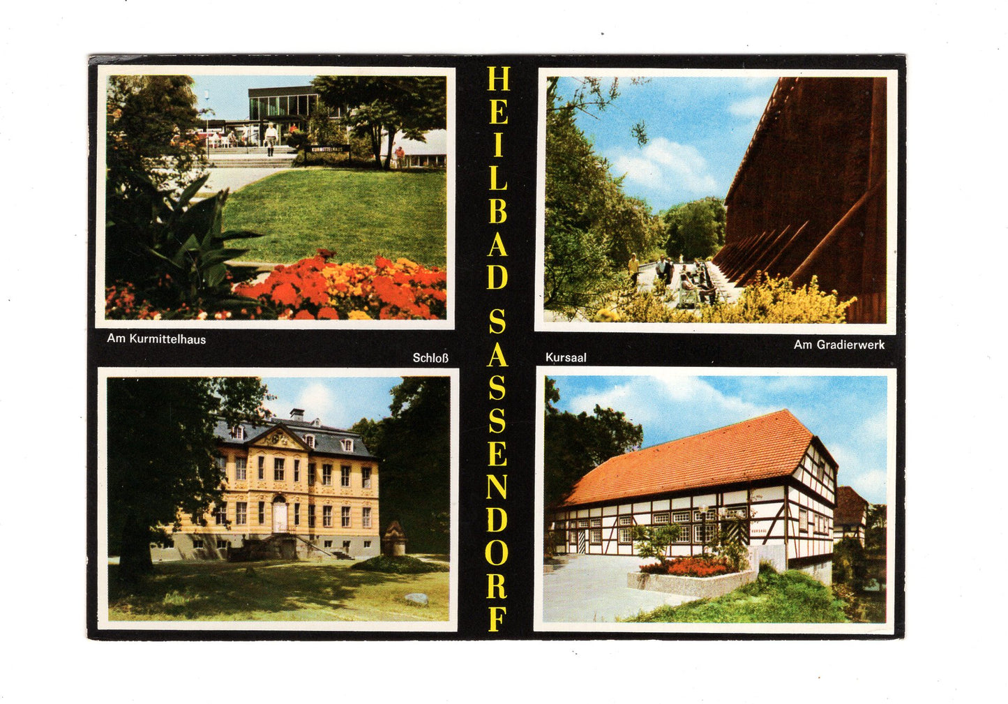 Ansichtskarte Bad Sassendorf / Am Kurmittelhaus +++