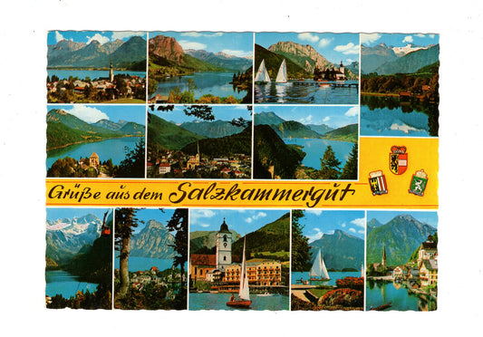 Ansichtskarte Salzkammergut / Österreich