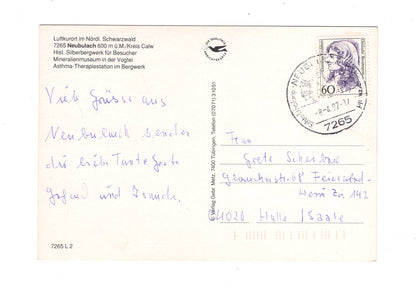 Ansichtskarte Therapiestollen Neubulach / Nördlicher Schwarzwald