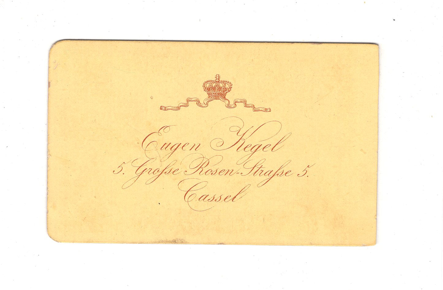 Fotografie Damenportrait - Kassel 1870er / CDV C1-10