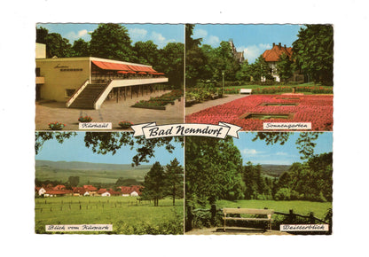 Ansichtskarte Bad Nenndorf / Kurhaus / Sonnengarten +++
