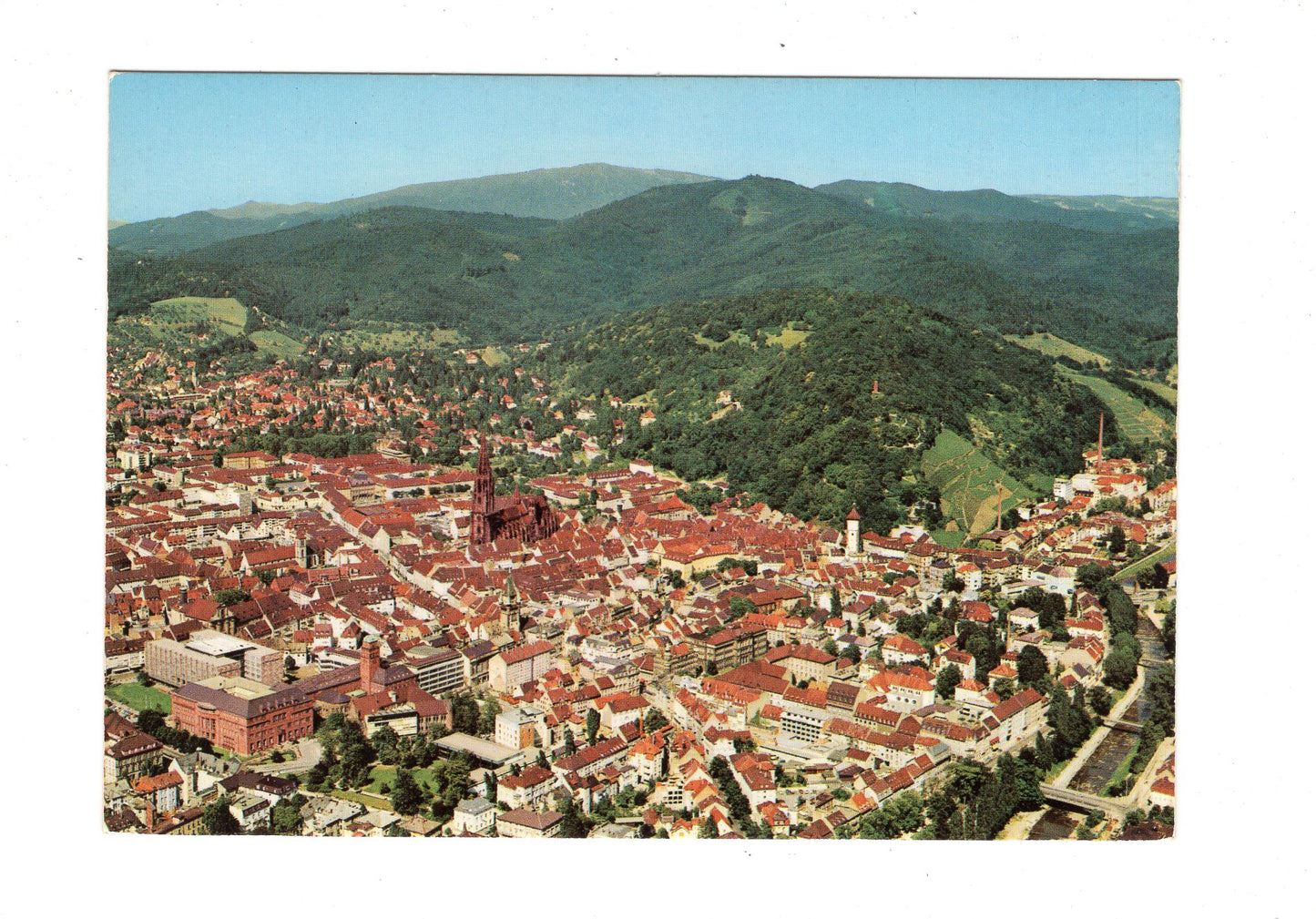 Ansichtskarte Freiburg im Breisgau / G1-64