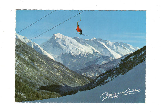 Ansichtskarte Leutasch / Skilift Weidach-Kreith / Tirol / Österreich