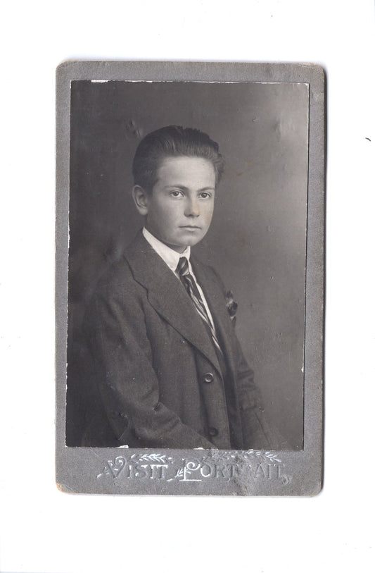 Fotografie Feiner Junge - unbekannter Ort um 1920