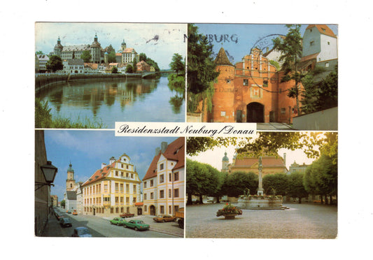 Ansichtskarte Residenzstadt Neuburg / Donau