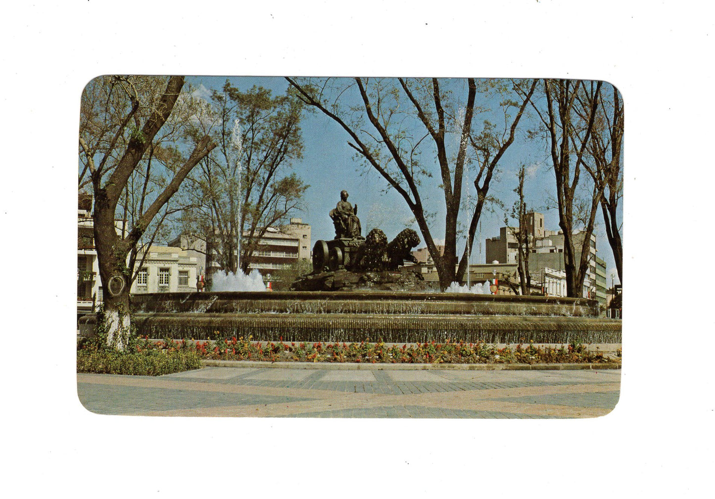 Ansichtskarte Mexico City / Fuente de Cibeles / Mexiko