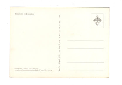 Ansichtskarte Freiburg im Breisgau / G1-64