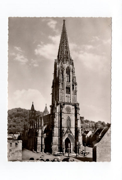 Ansichtskarte Freiburg im Breisgau / Das Münster