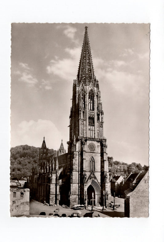 Ansichtskarte Freiburg im Breisgau / Das Münster