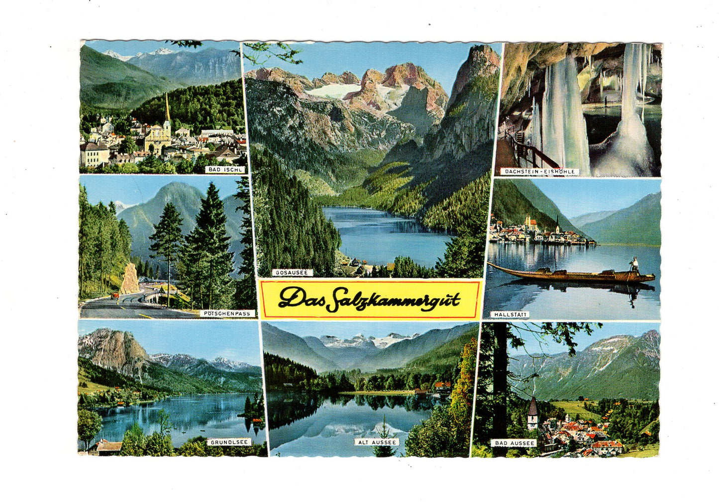 Ansichtskarte Salzkammergut / Österreich