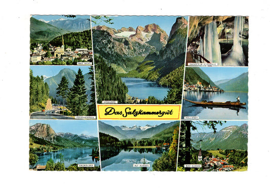 Ansichtskarte Salzkammergut / Österreich