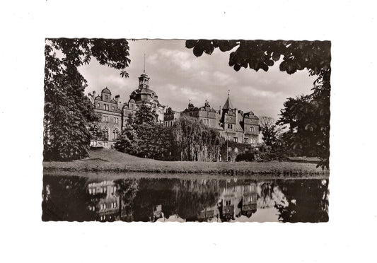 Ansichtskarte Schloss Bückeburg / Westansicht