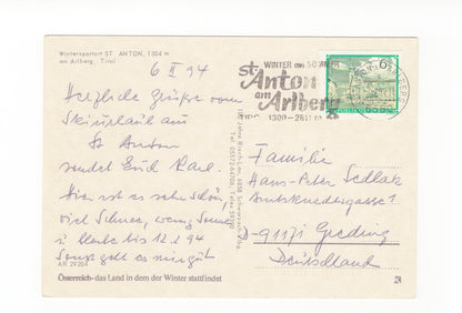 Ansichtskarte St. Anton am Arlberg / Tirol / Österreich