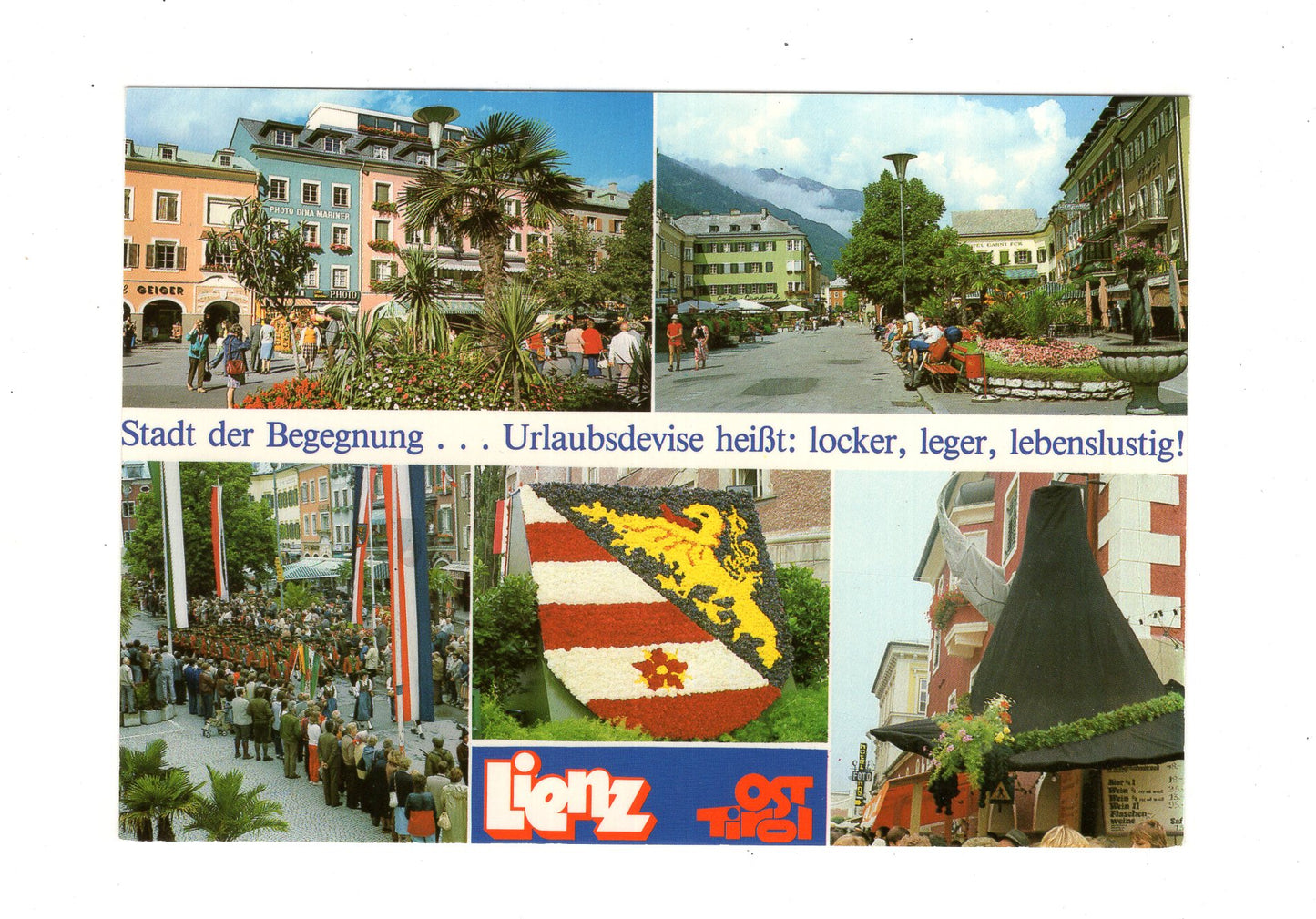 Ansichtskarte Lienz / Osttirol / Österreich