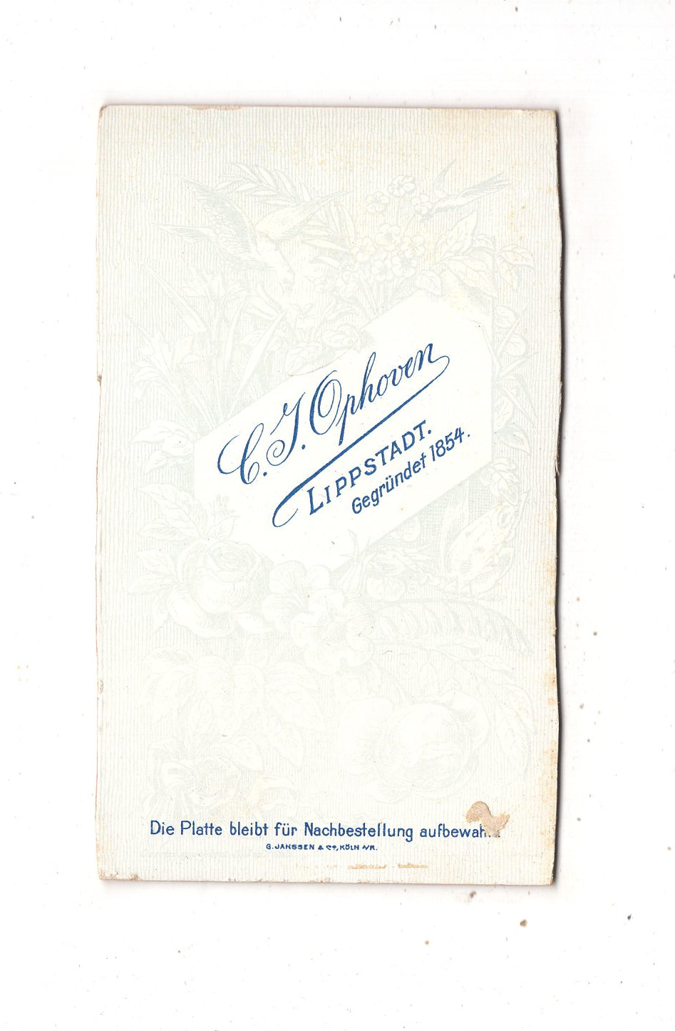 Fotografie Feines Paar - Lippstadt um 1900