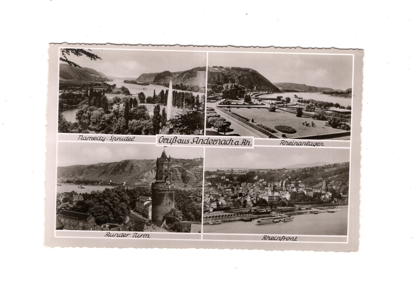 Ansichtskarte Andernach am Rhein