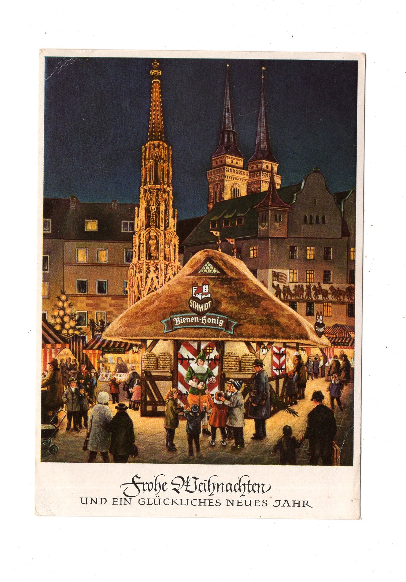 Ansichtskarte Feiertage / Frohe Weihnachten / K1-66