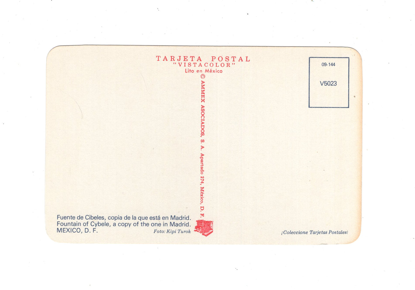 Ansichtskarte Mexico City / Fuente de Cibeles / Mexiko