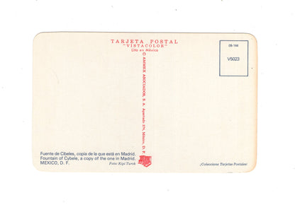 Ansichtskarte Mexico City / Fuente de Cibeles / Mexiko