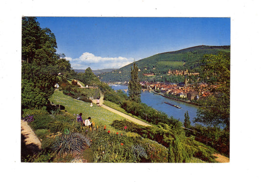Ansichtskarte Heidelberg / Blick vom Philosophenweg / M1-52