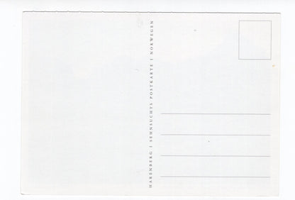 Ansichtskarte Trockenfischgestelle auf Moskenesoy / Lofoten / Norwegen