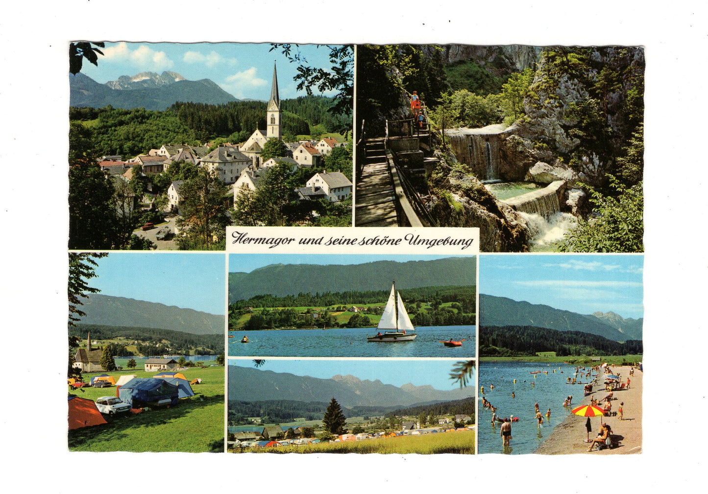 Ansichtskarte Hermagor und Umgebung / Kärnten / Österreich