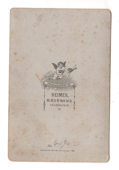 Fotografie Feiner Herr - Philadelphia / USA 1870er / CAB W-34