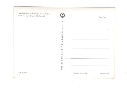 Ansichtskarte Mellenbach-Glasbach / Thüringer Wald