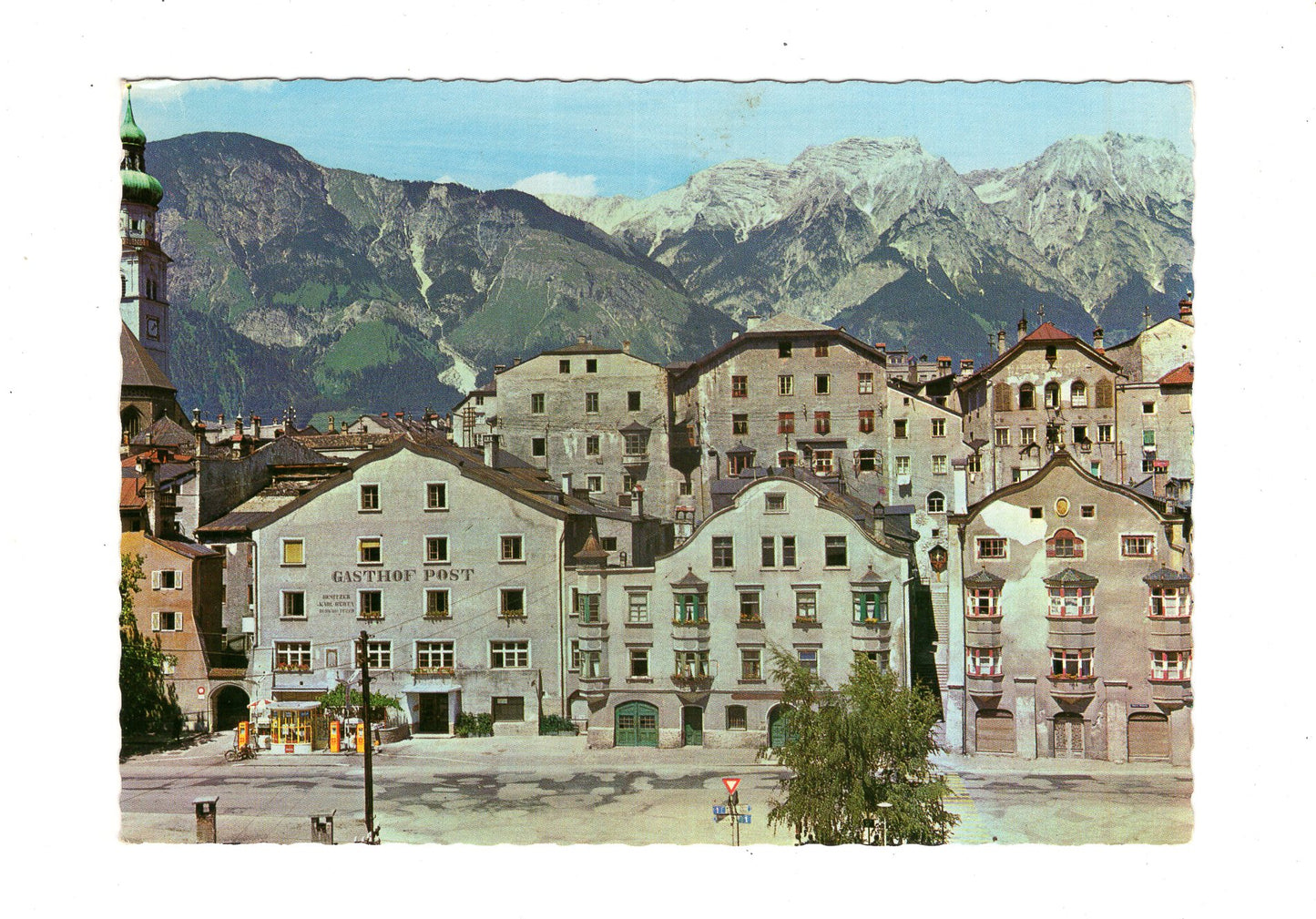 Ansichtskarte Bad Hall / Unterer Stadtplatz / Tirol / Österreich