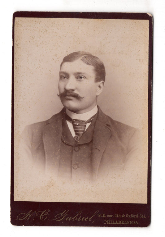 Fotografie Feiner Herr - Philadelphia / USA 1880er / CAB W-34