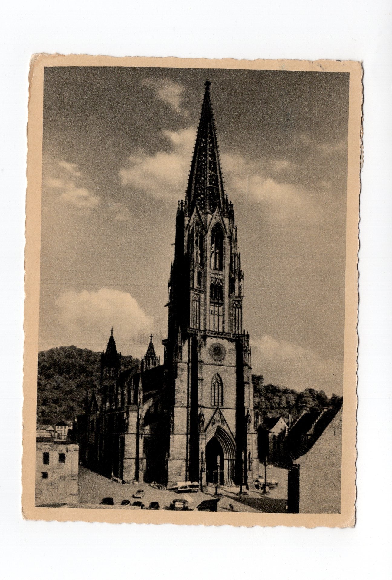Ansichtskarte Freiburg im Breisgau / Das Münster