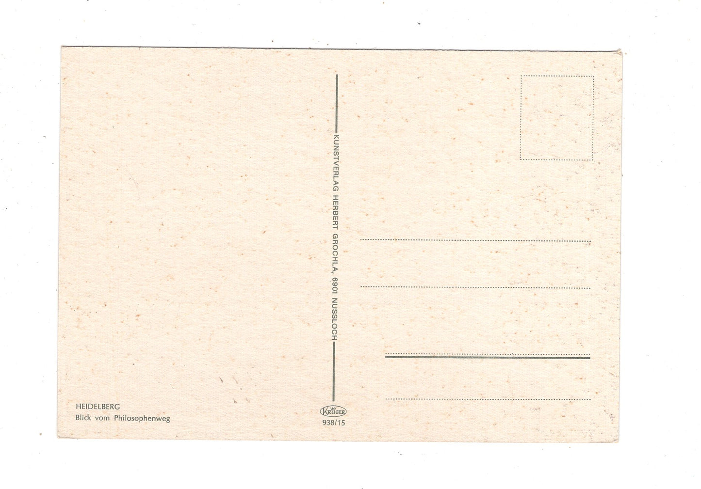 Ansichtskarte Heidelberg / Blick vom Philosophenweg / M1-52