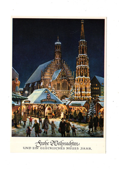 Ansichtskarte Feiertage / Frohe Weihnachten / K1-66