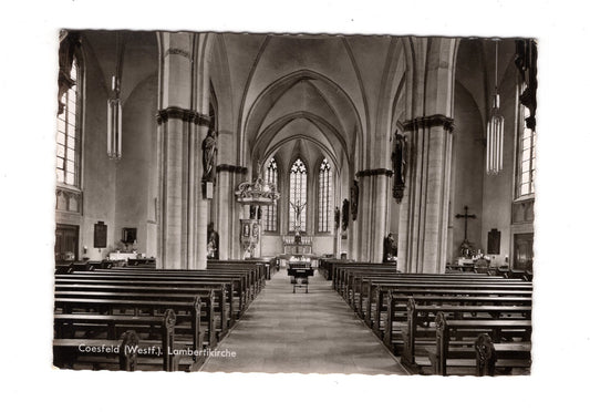 Ansichtskarte Coesfeld / Westfalen / Lambertikirche