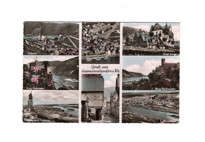 Ansichtskarte Assmannshausen am Rhein