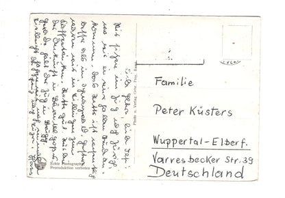 Ansichtskarte Basel / Mittlere Rheinbrücke und Martinskirche / Schweiz