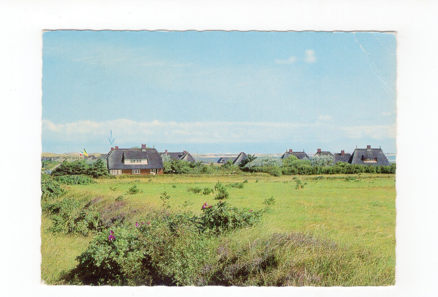 Ansichtskarte Nordseebad Kampen auf Sylt / Ferienhäuser