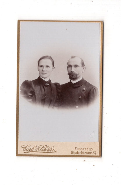 Fotografie Feines Paar - Elberfeld 1902