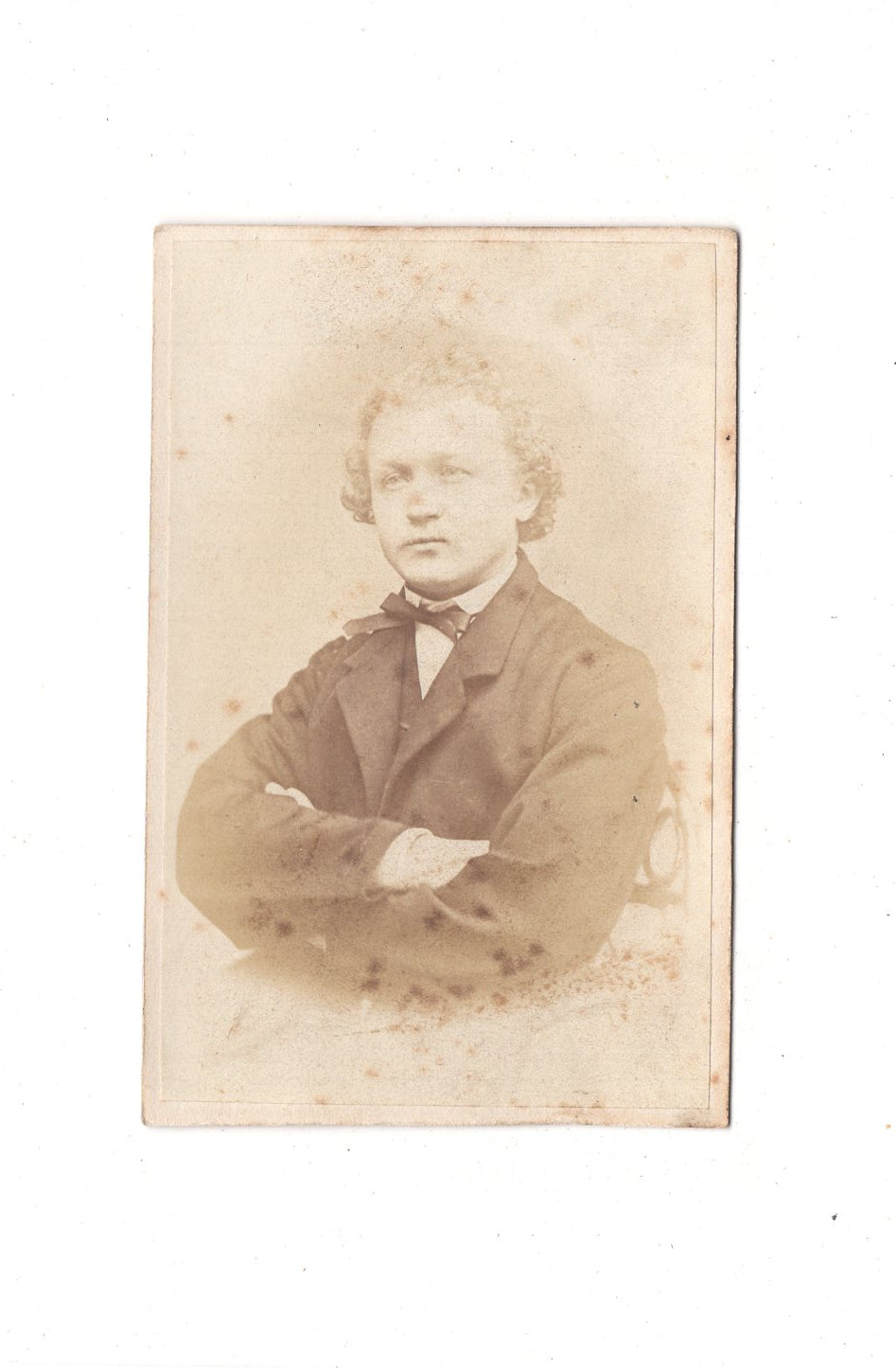 Fotografie Herrenportrait - unbekannter Ort 1860er