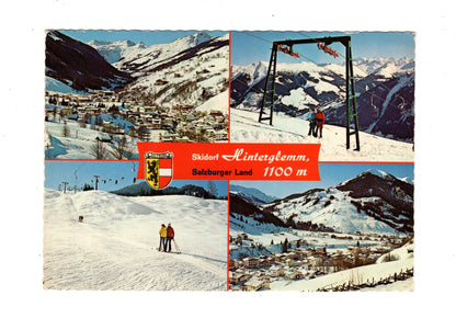 Ansichtskarte Hinterglemm / Salzburger Land / Österreich
