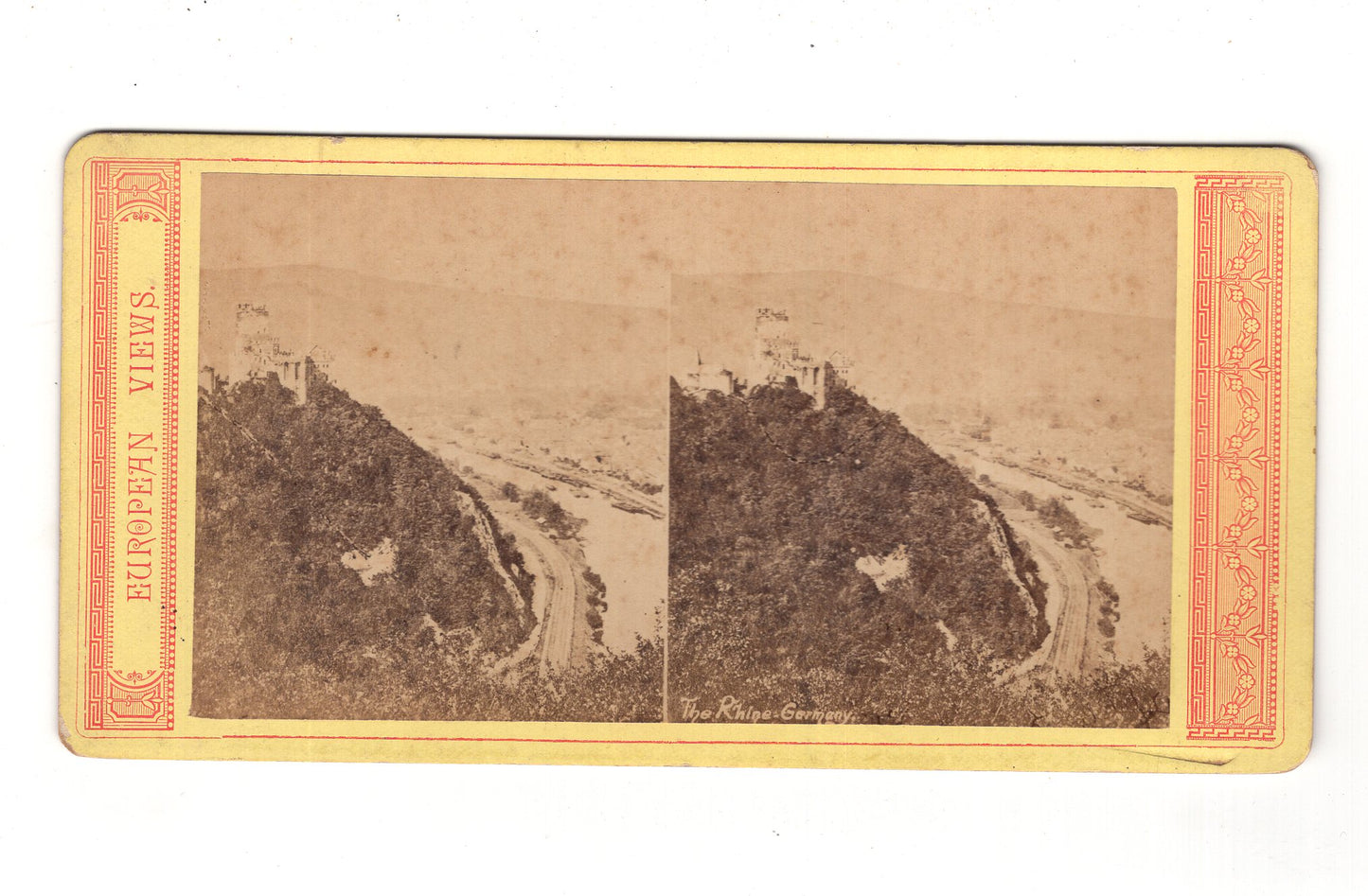 Fotografie Burg Rheinstein am Rhein