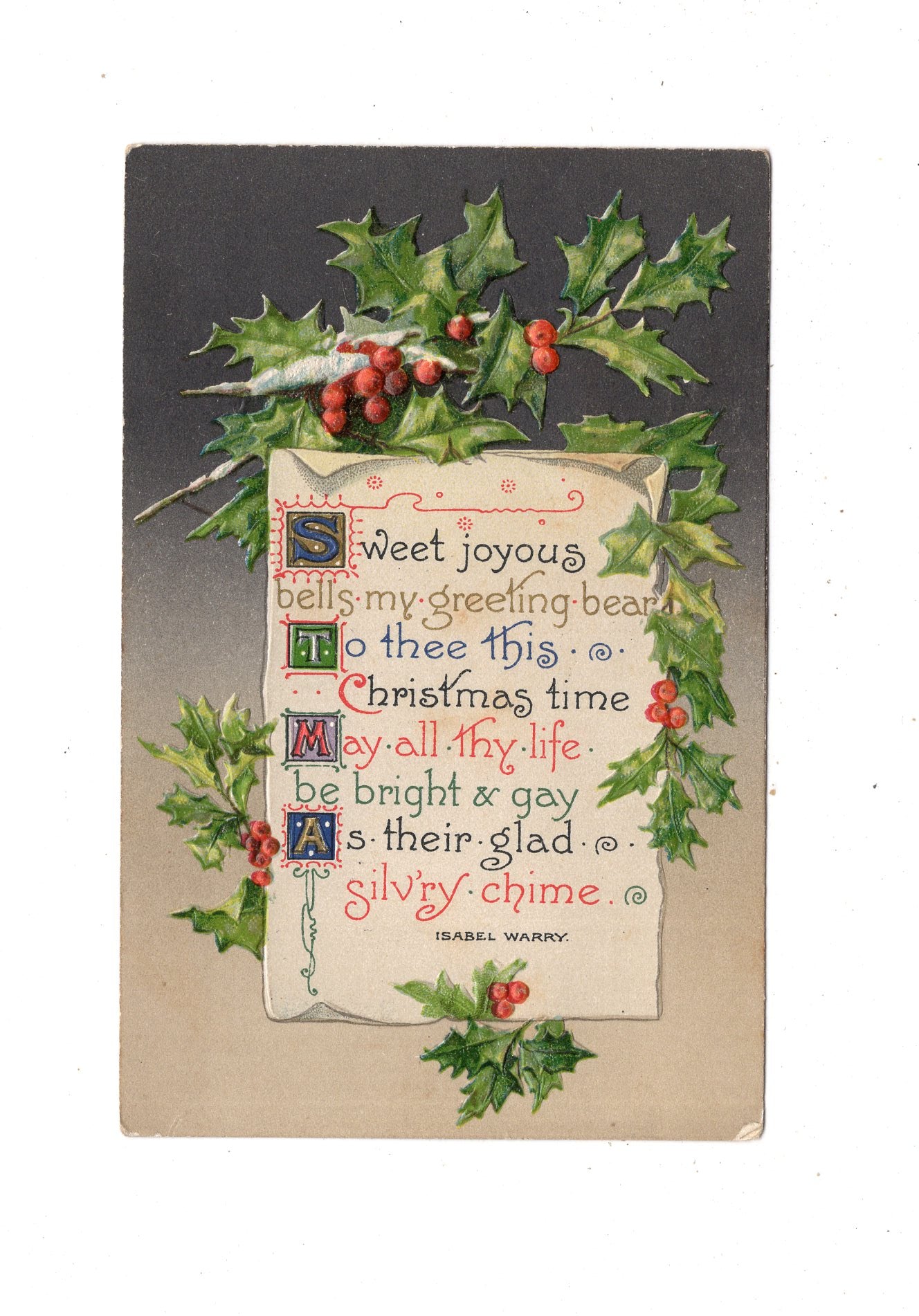 Ansichtskarte Feiertage / Frohe Weihnachten / K1-66