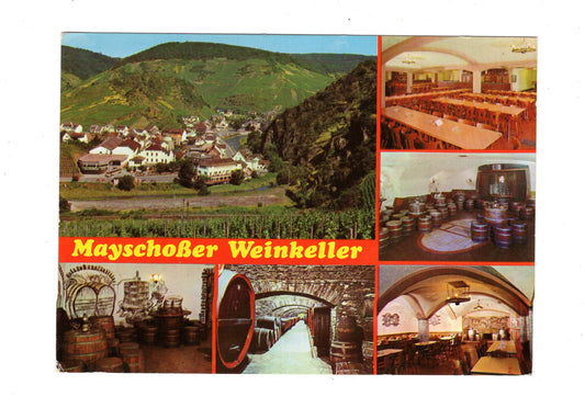 Ansichtskarte Mayschoß / Ahr / Mayschosser Weinkeller