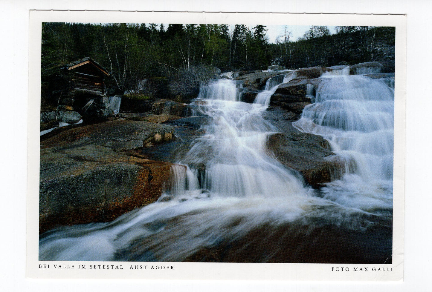 Ansichtskarte Bei Valle im Setestal / Aust-Agder / Norwegen