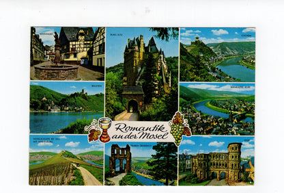 Ansichtskarte Romantik an der Mosel / Burg Eltz +++