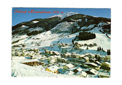 Ansichtskarte Hinterglemm / Salzburger Land / Österreich