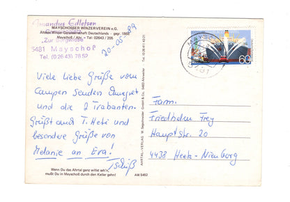 Ansichtskarte Mayschoß / Ahr / Mayschosser Weinkeller