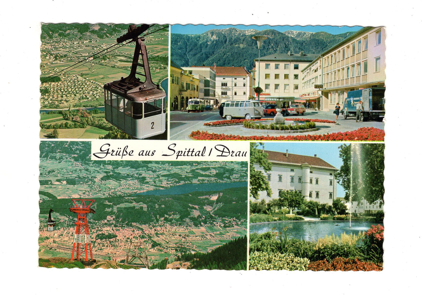 Ansichtskarte Spital an der Drau / Kärnten / Österreich