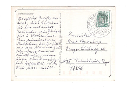 Ansichtskarte Bad Sassendorf