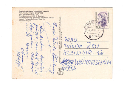 Ansichtskarte Hartenstein / Mittelfranken